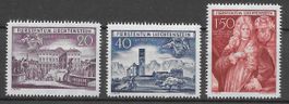 1949: FL Serie 250-Jahr-Feier Unterland Nr.228-230 **