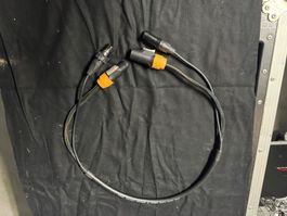 Hybridkabel | Netz Powercon True1& DMX | XLR 3-Pol 1m