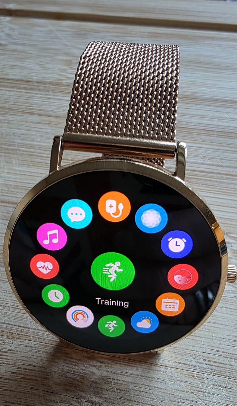 Smart Smartwatch: ZENWATCH Venice goldfarben – Gebraucht aus Lengwil von Kati431 3