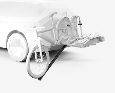 Thule Portapacchi: Thule Laderampe zu XT-Veloträger – Usato da Wimmis venduto da kazykazy 3