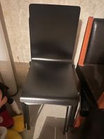 4 schwarze Ikea Stühle