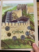Cina set di monete