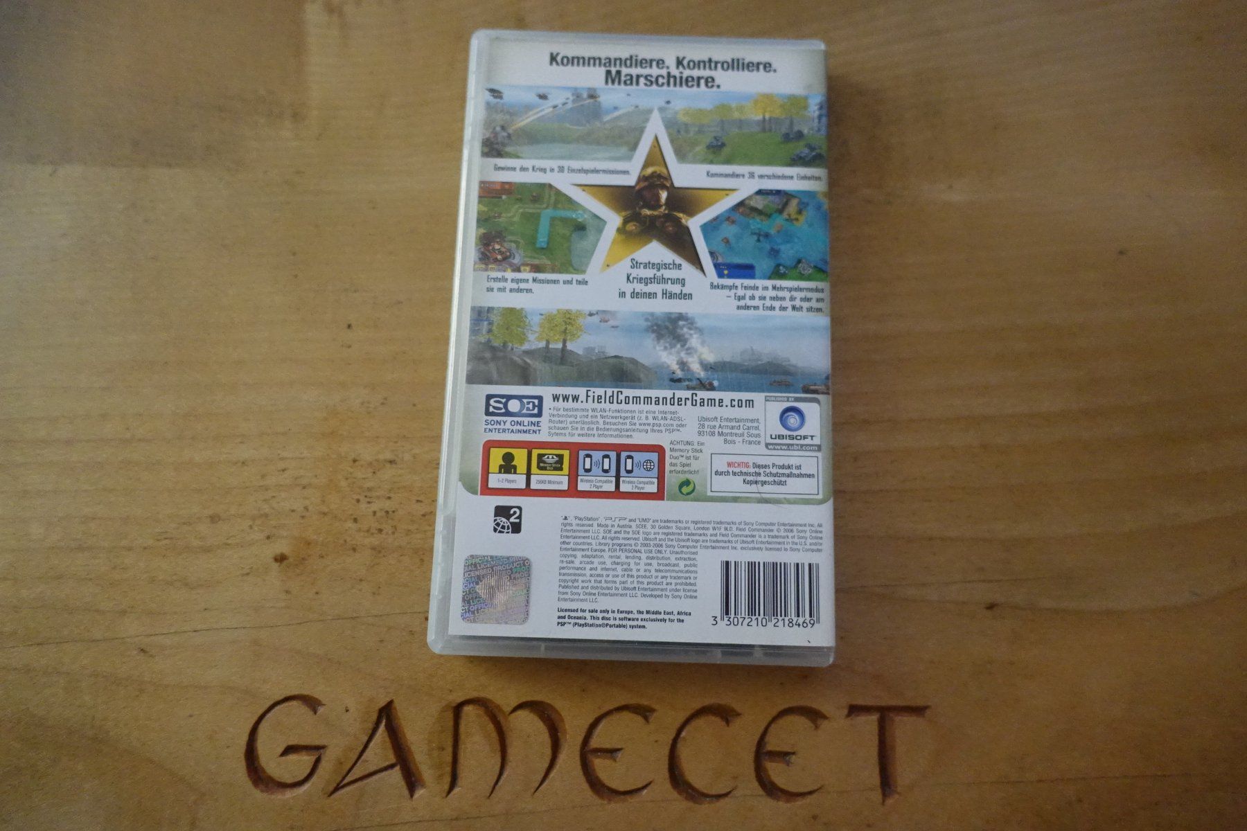 Sony Giochi: Field Commander – Usato da Steinach venduto da Gamecet 2