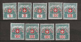 TAX29 - Timbres taxe 29-37 *