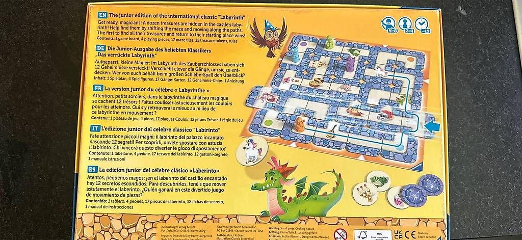 Jeux: Ravensburger Junior Labyrinth  Kinderspiel – D'occasion à Eglisau par magier007 1