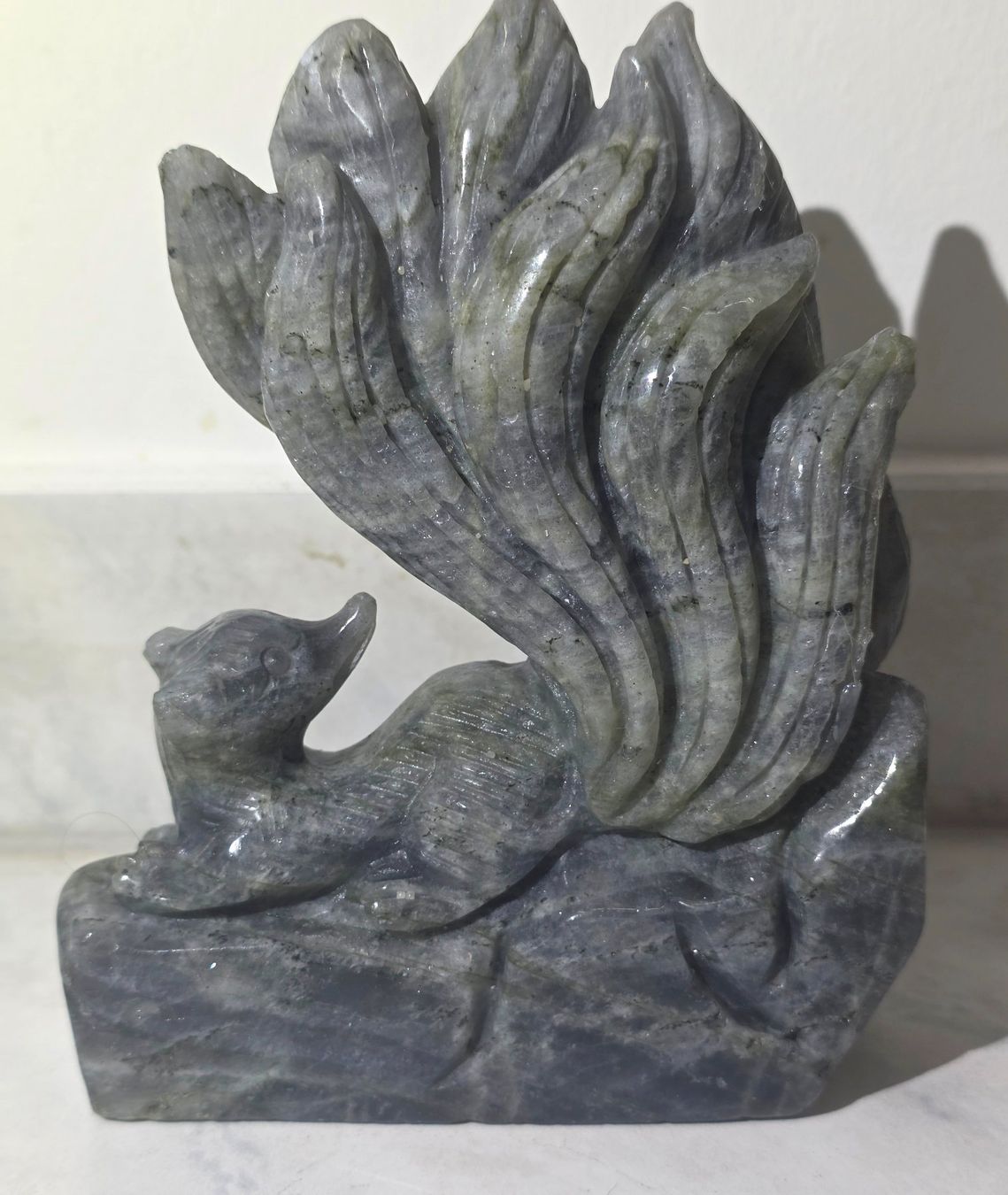 Minerali & Pietre curative: Labradorit Fuchs 720g – Nuovo e nell'imballaggio originale da Matzingen venduto da Shay_Crystalz 2