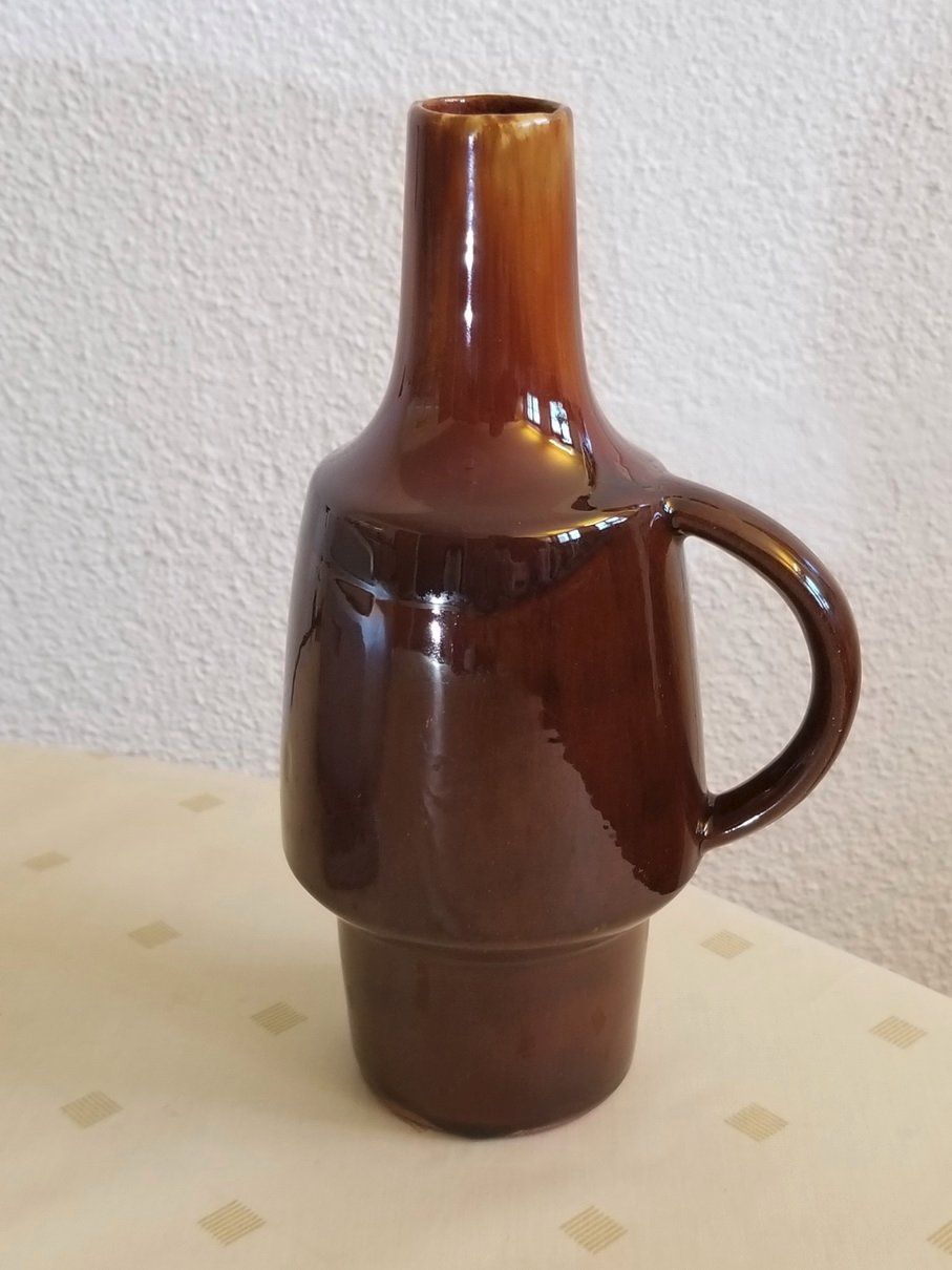 Vasi & Recipienti: Vase dunkelbraun mit Henkel – Usato da Schwerzenbach venduto da vimo-18 3