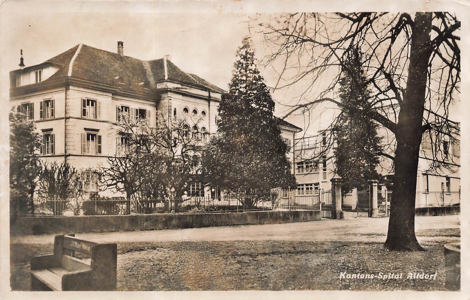 Ansichtskarten: Kantons spital altdorf – Gebraucht aus Biasca von Blenio71