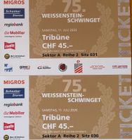 ⚠️ 2 Top Sitzplätze Weissenstein Schwinget 11.7.26⚠️