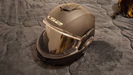 Casco modulare LS2 Valiant nero con interfono