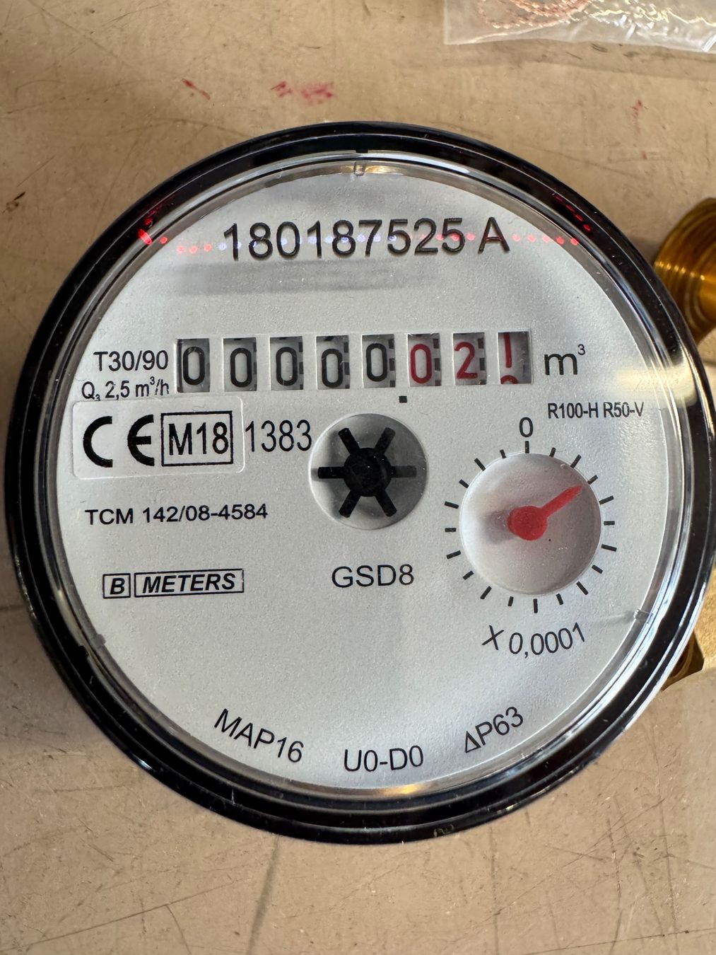 Messen: Warmwasserzähler GSD8 Baulänge 110mm neu – Neu und originalverpackt aus Abtwil SG von SHost 2