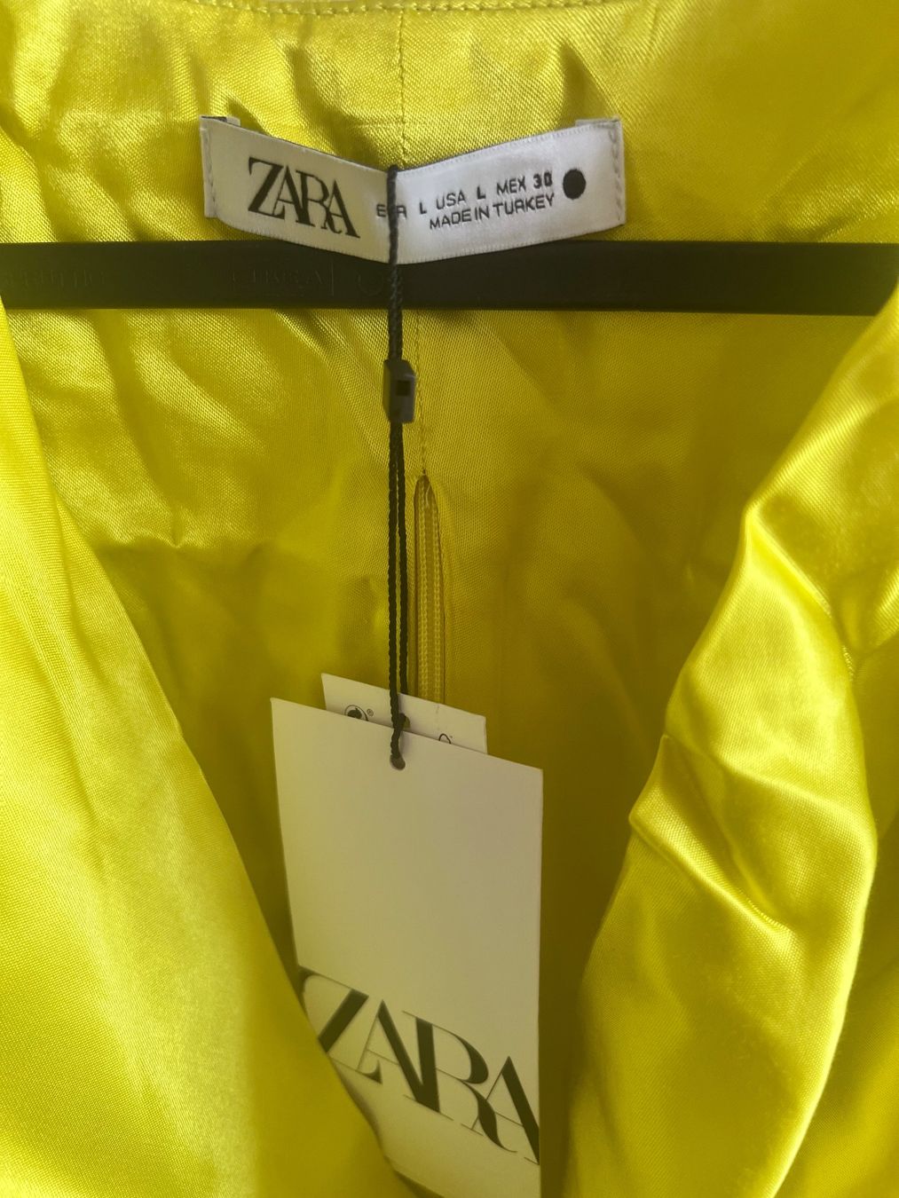 Zara Blusen: Zara Crop Bluse mit Wasserfallausschnitt / Grösse L – Neu (gemäss Beschreibung) aus Effretikon von YaMn 3