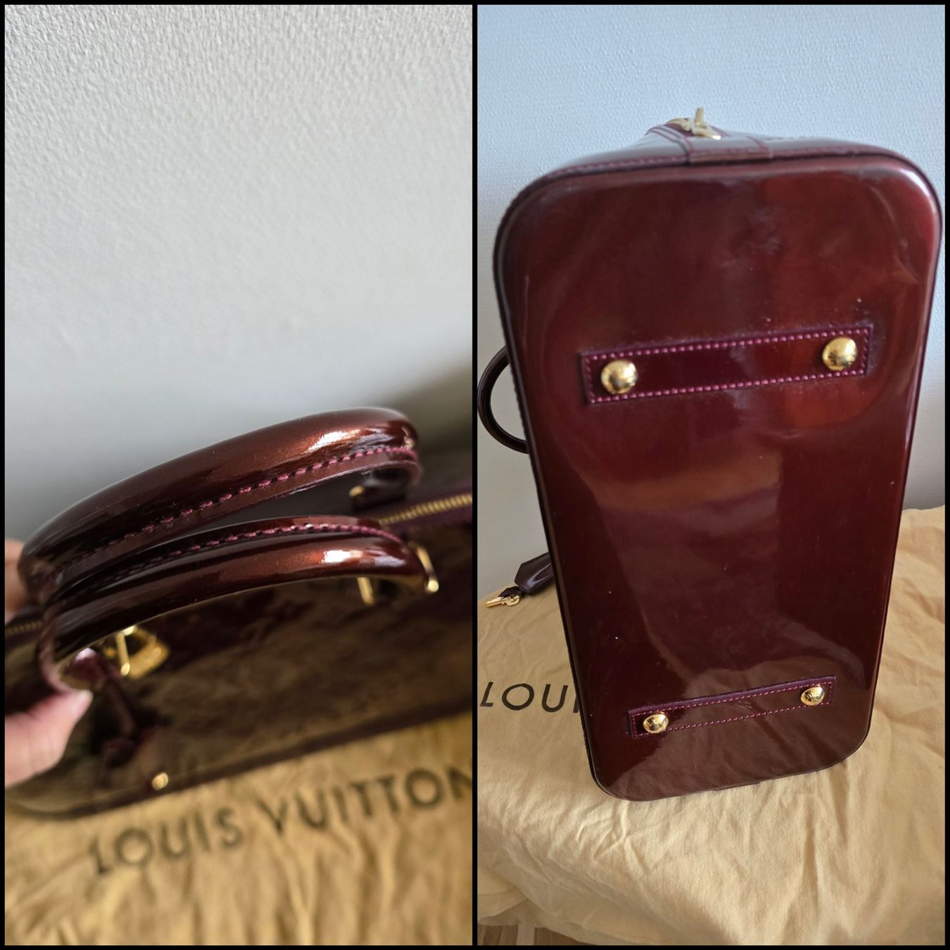 Louis Vuitton Taschen für Damen: LOUIS VUITTON LV ALMA GM VERNIS – Gebraucht aus Zürich von RoastedCocoNut 7