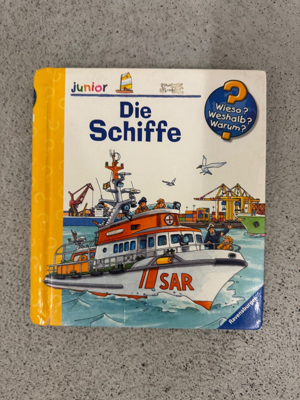 Libri: Ravensburger Junior "Die Schiffe" - Wieso? Weshalb? Warum? – Usato da Oberkirch LU venduto da ralfaia