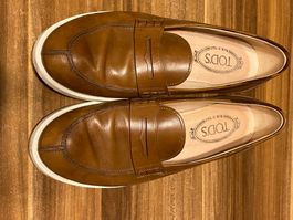 Tod's Loafers brown leather size 40.5