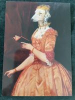 Postkarte Musee bizarre Baden Hund Professor Pilzbarth