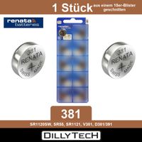 Renata 381 SR1120SW Knopfzellenbatterie - 1 Stk.