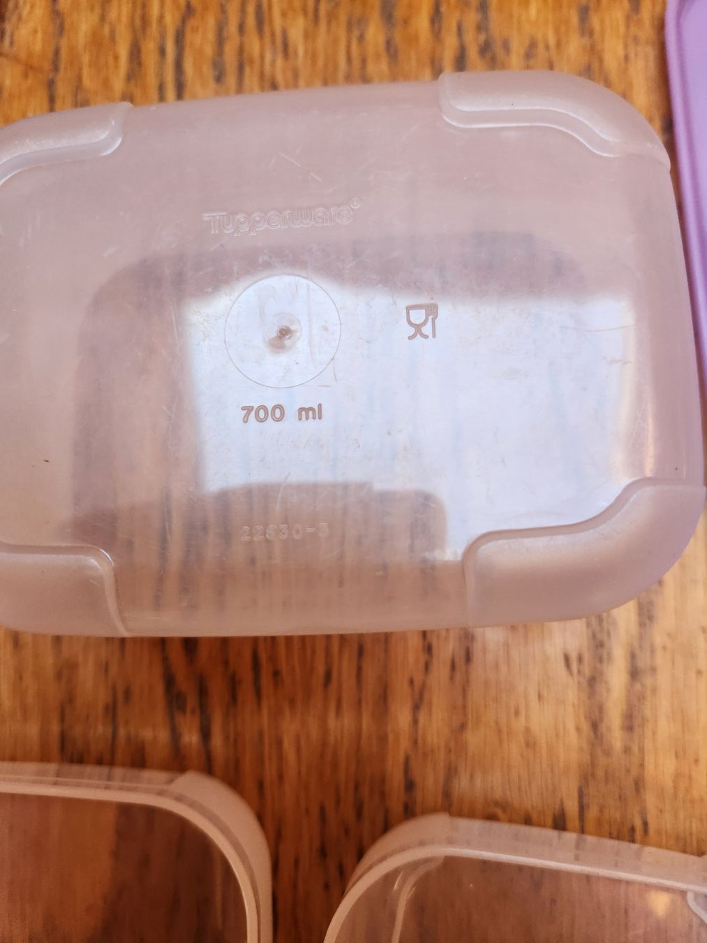 Tupperware Recipients et similaires: Tupperware Behälter flach,  + einmal 7.5 – D'occasion à Gstaad par Kuhstall-2026 4
