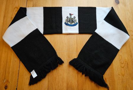 Newcastle United Fan-Schal Fussball Pub England Geordie UK