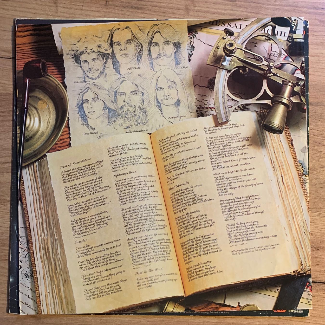 Vinyles: KANSAS - POINT OF KNOW RETURN...RE EU...VG+/VG+ – D'occasion à Gals par Diskopatshop 2