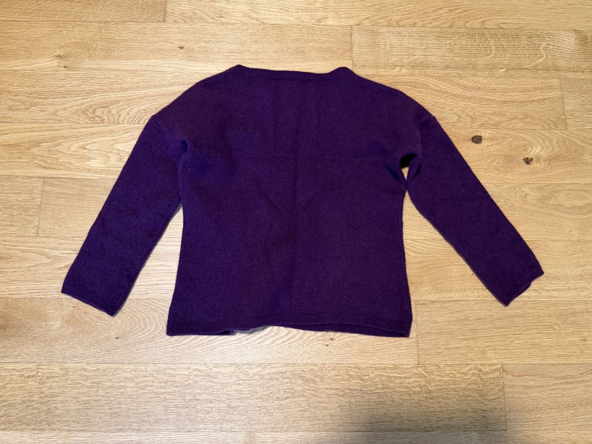Maglioni & Felpe: KURZER KASCHMIR VIOLETTER PULLOVER – Usato da Zürich venduto da dbu_s8p2 2