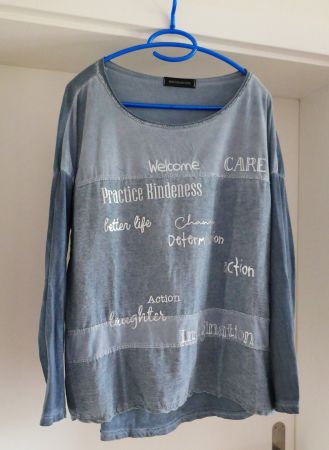 leichter Pullover hellblau, New Collection, Gr. L, neu