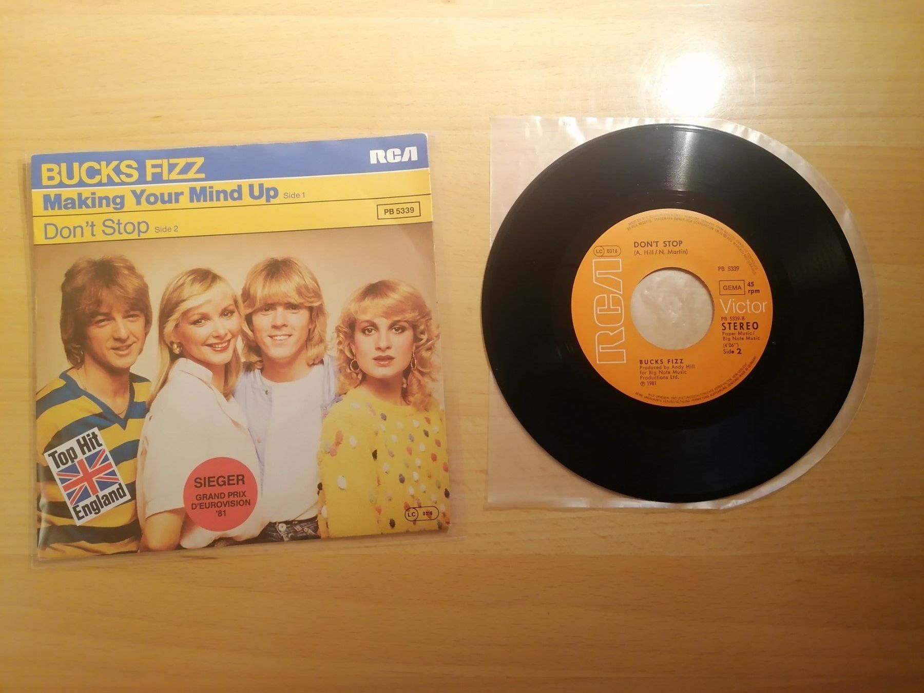 Vinyles: Bucks Fizz – Making Your Mind Up – D'occasion à Emmenbrücke par lamorak