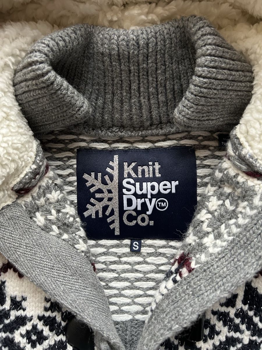 Superdry Vestes: Superdry Strickjacke Norweger Style – Neuf (Voir description) à Oeschgen par Kaduli 2