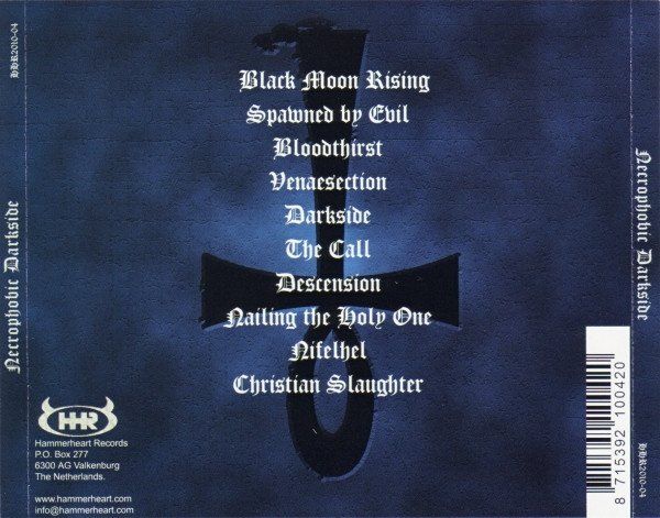 CD: Necrophobic – Darkside - Vergriffen - c – Usato da Brittnau venduto da Zibu 1