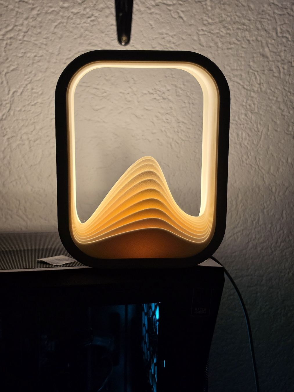 Lampade: Lampe de chevet design unique, ambiance chaleureuse – Nuovo (secondo la descrizione) da Veyras venduto da pat_sl67 9