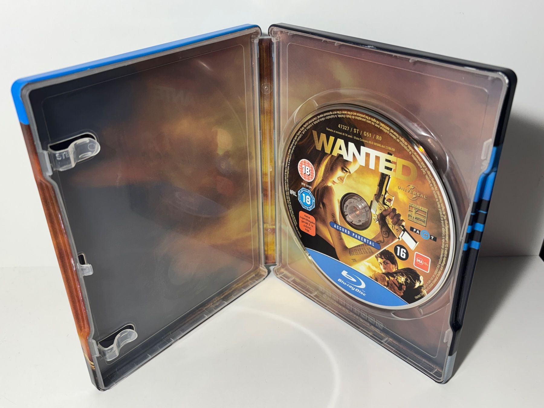 Tutti i DVDs: Wanted Blu Ray Steelbook – Usato da Wilderswil venduto da Mr.Fury 2