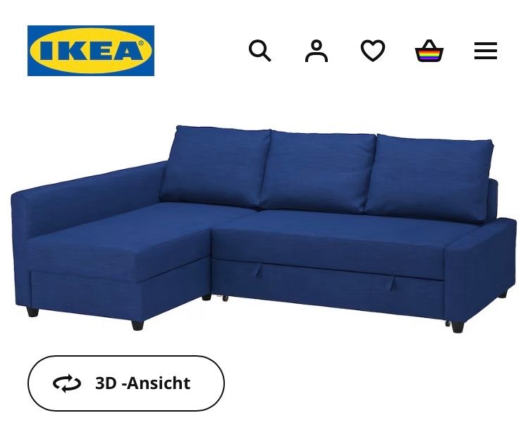 Bettsofa Friheten Ikea Kaufen auf Ricardo