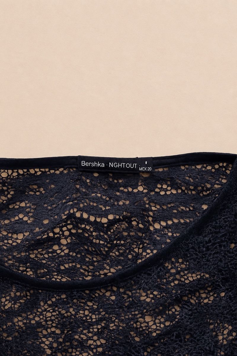 Bershka Vestiti: ROBE NOIRE EN DENTELLE BERSHKA – Nuovo (secondo la descrizione) da Lausanne venduto da KeNaChic 3