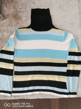 Rima Lia Rollkragenpullover, mit Wolle & Kaschmir, Gr M