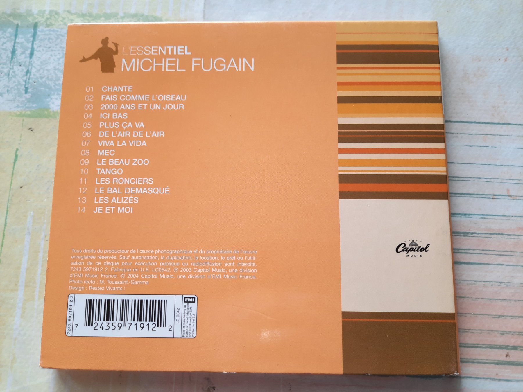 CD: Cd Michel Fugain - L'essentiel  – Usato da Pully venduto da bro_n52j 1