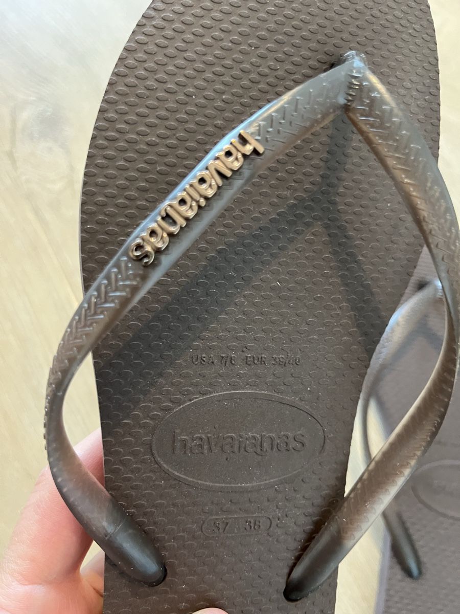 Havaianas Damenschuhe: braune Hawaianas – Neu und originalverpackt aus Zürich von kat_c2pn 2