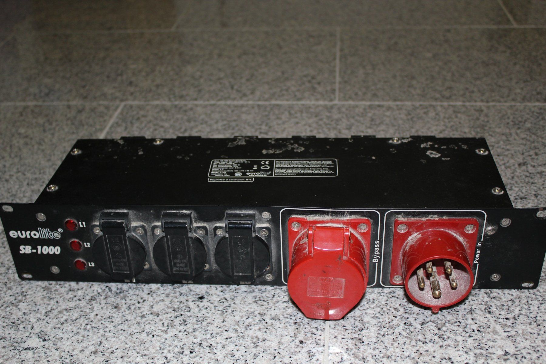 Stromzufuhr: Eurolite SB-1000 CEE Stromverteiler 16A – Gebraucht aus Erlenbach ZH von ultraSale