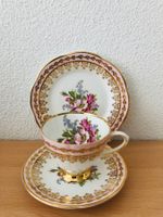Antik England Tasse Unterteller Kuchenteller (Von 1940)