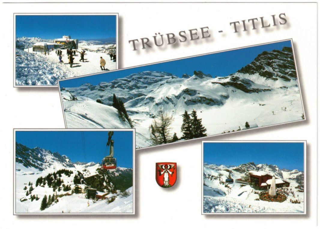 Cartes postales: Engelberg - 4 Bild AK Trübsee – D'occasion à Binningen par Mountainrider