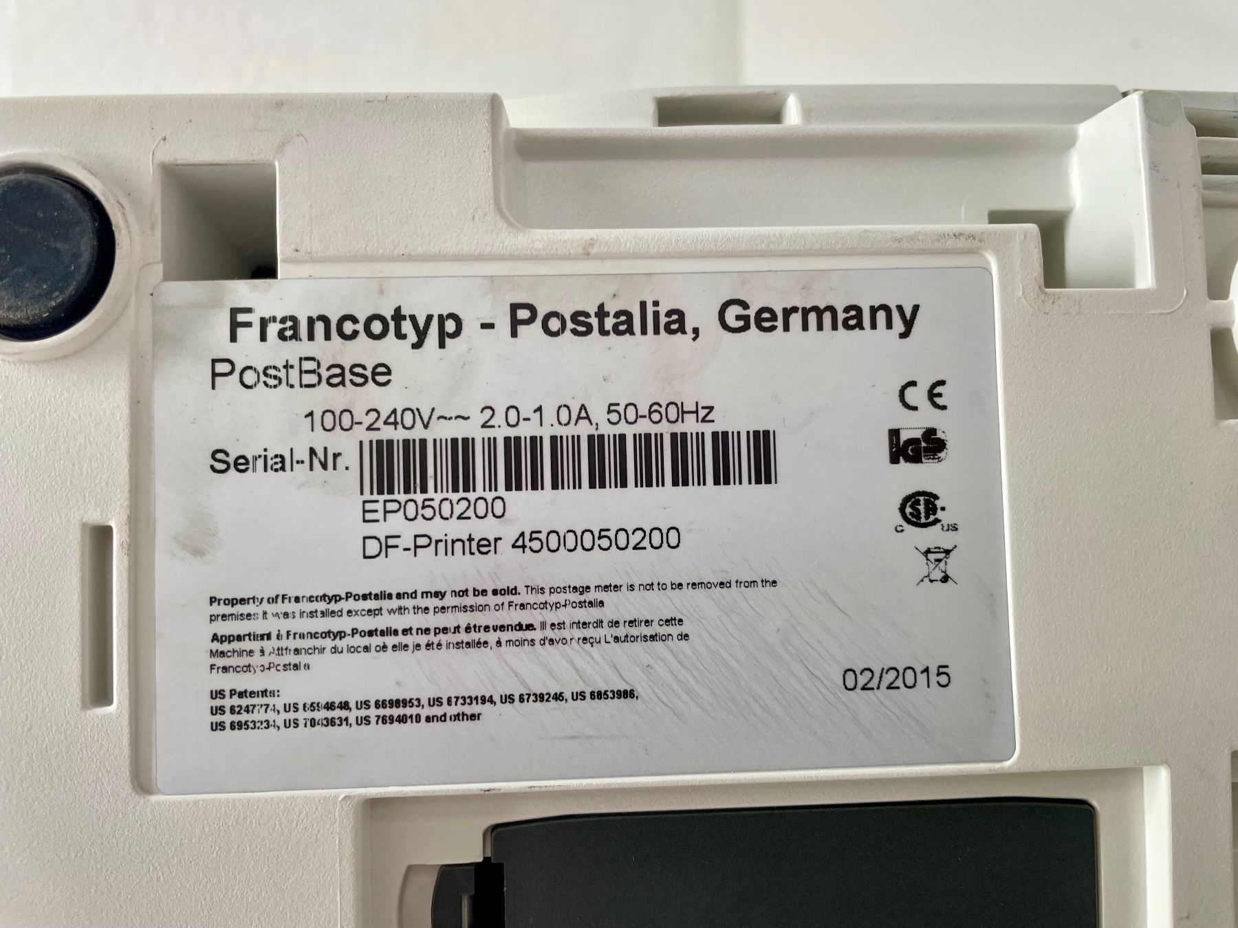 Tutte le macchine: FP Frankiermaschine Francotype – Difettoso da Niederdorf venduto da LeptonAG 6