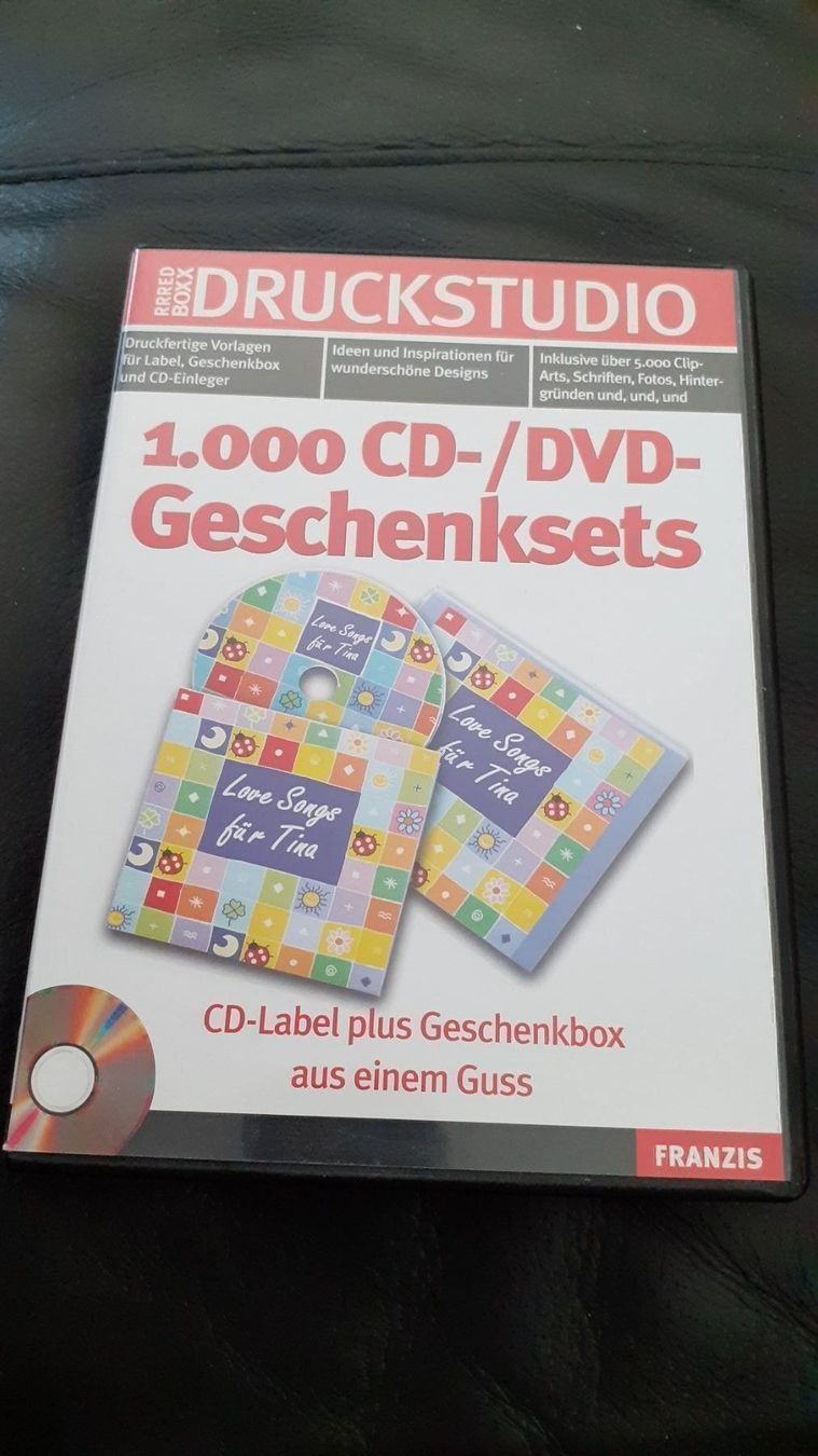 Software: Druckstudio: 1000 CD- / DVD-Geschenksets – Nuovo (secondo la descrizione) da Urtenen-Schönbühl venduto da Lari1