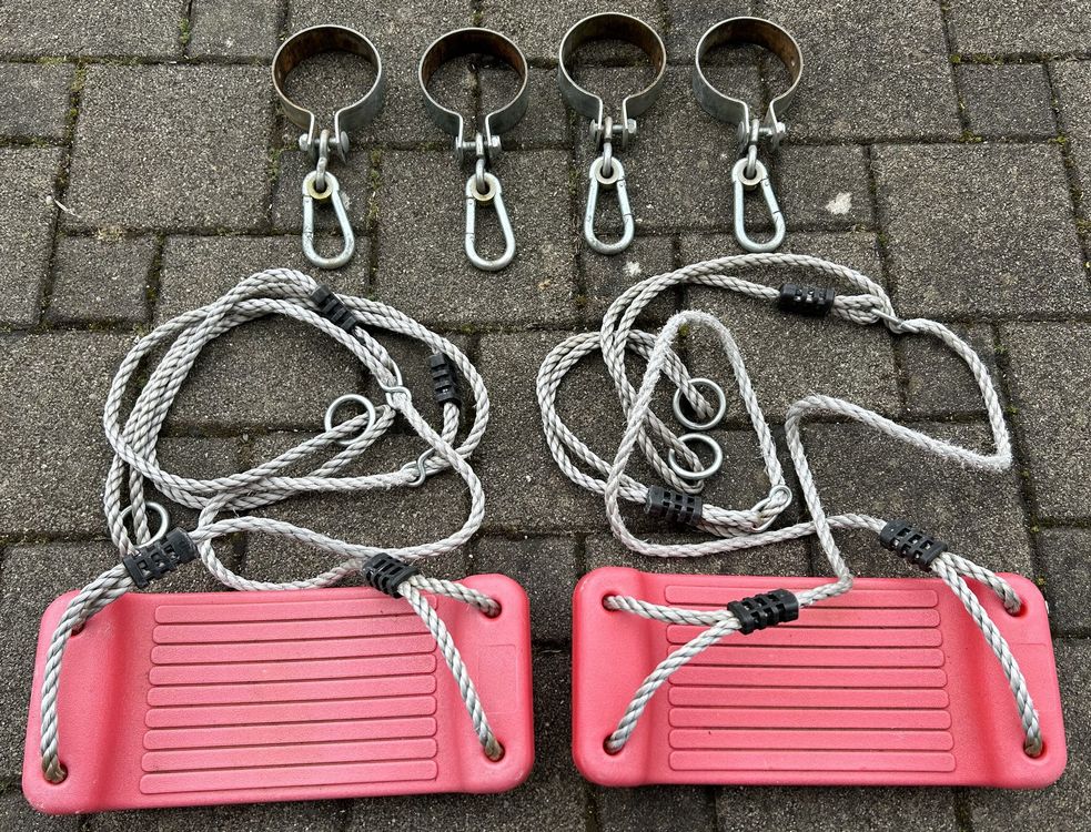 Schaukelhaken Für 90x90 Mm Balken - Verzinkter Stahl Mit Nylonring, Bis 200 Kg Belastbar Für Garten & Spielplatz