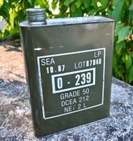 Vintage Öldose / Bidon O - 23 France 2 Liter Armée française