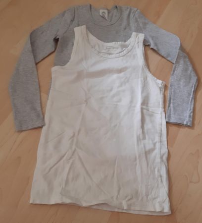 Junge Pulli + T-Shirt, Gr.140, Marke: SANETTA+NAME IT