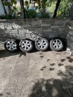 4 Original-Räder für den Toyota RAV4.