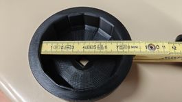 3D gedruckter Ölfilterschlüssel 76mm mit 14 Kanten