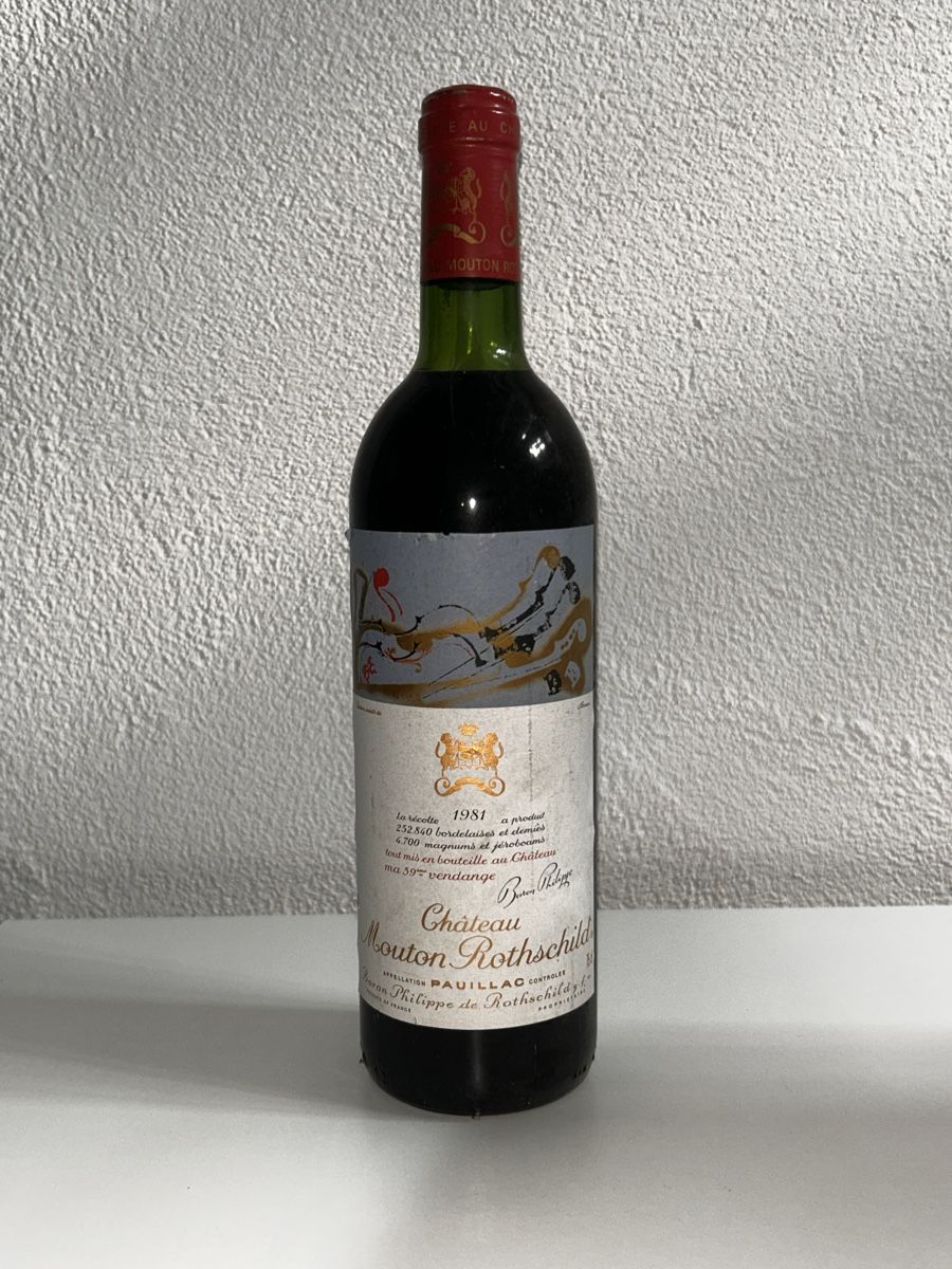 Mouton Rothschild Vino: Château Mouton Rothschild 1981 – Nuovo (secondo la descrizione) da Schöftland venduto da Jlei