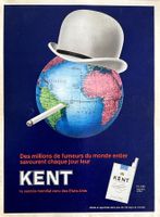 Kent Cigarettes - Alte Werbung / Publicité 1968