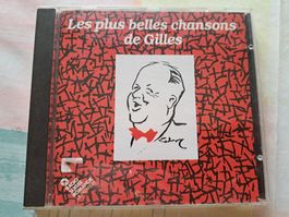 Cd Les plus belles chansons de Gilles 