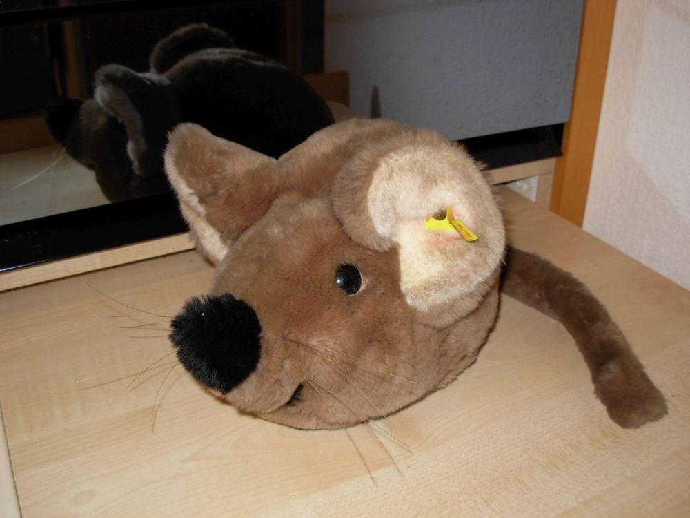 Steiff Spielzeuge: Steiff Maus, Knopf im Ohr – Gebraucht aus Oberrieden von Hobbyschiff